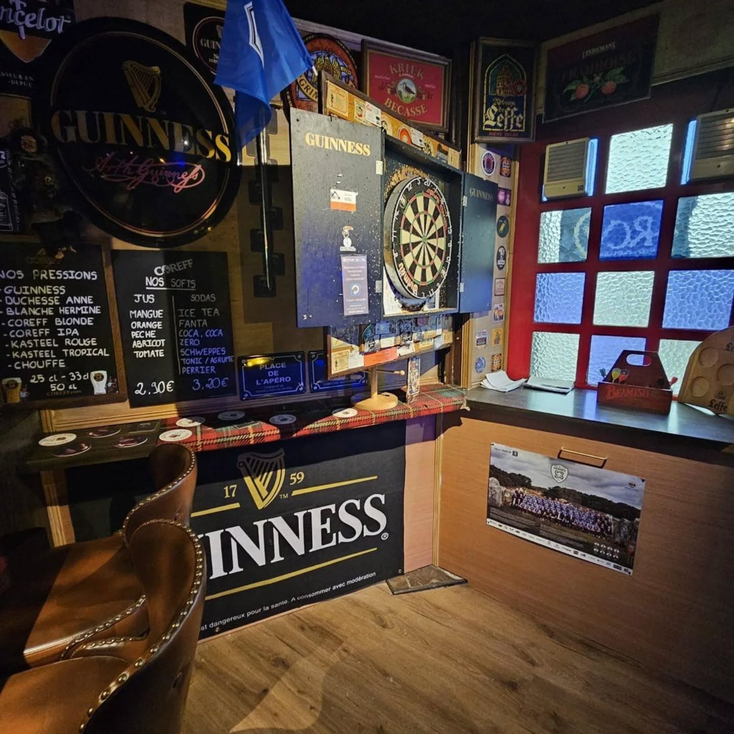 Bar à fléchettes Le glasgow à Vannes